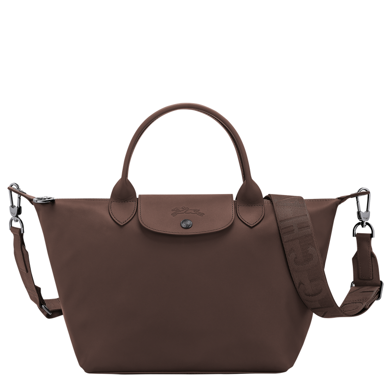Le Pliage Xtra S Handbag Mocha - Leather | Longchamp US