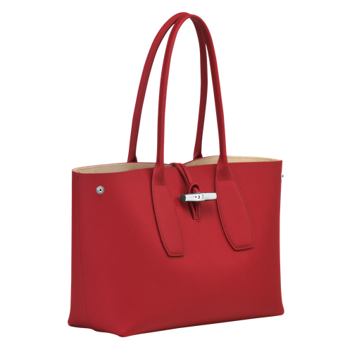 Sac shopping, Rouge Vue 3 de Sac shopping, Rouge, hi-res
