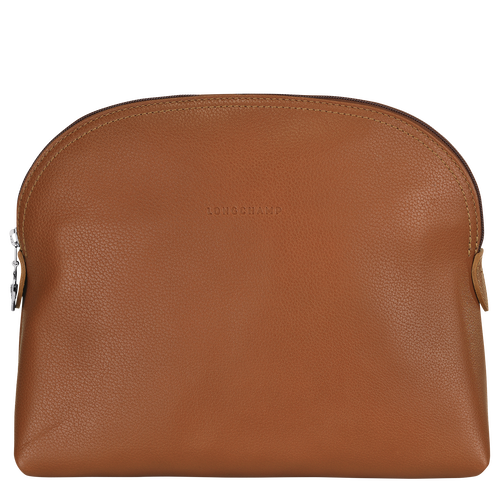 Le Foulonné Toiletry case , Caramel - Leather - View 1 of 3