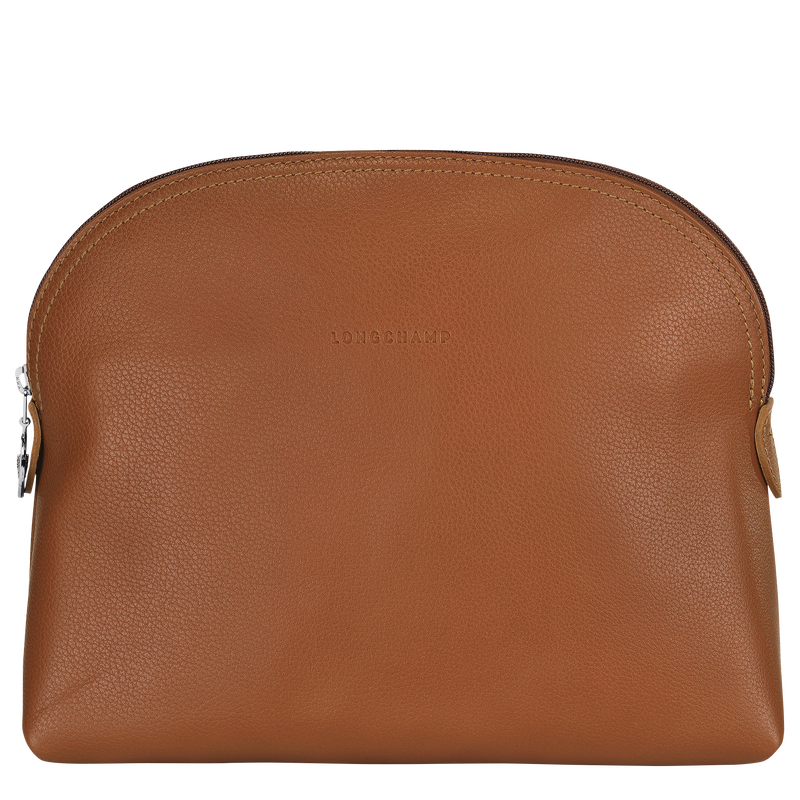 Le Foulonné Toiletry case , Caramel - Leather  - View 1 of  3