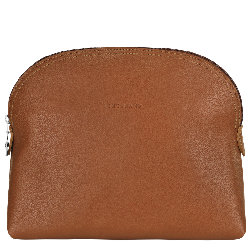 Le Foulonné Toiletry case , Caramel - Leather  - View 1 of  3