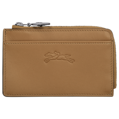 Le Pliage Xtra Card holder , Tobacco - Leather