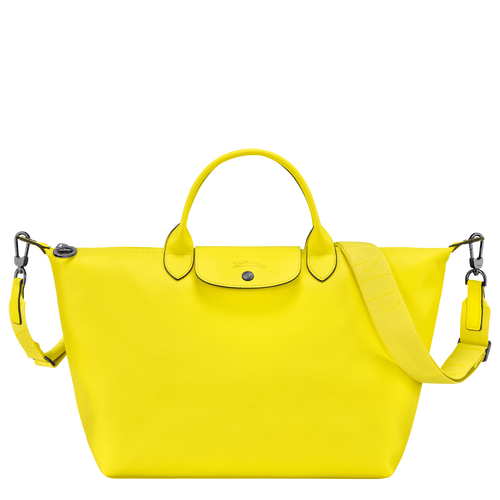 Le Pliage Xtra Handbag L, Lemon