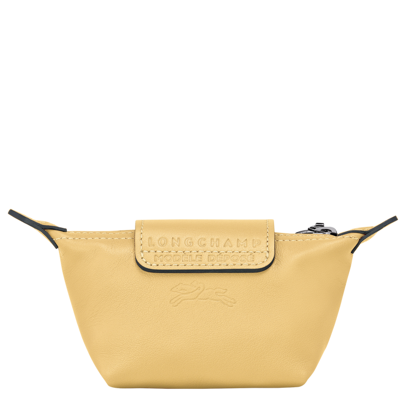 Le Pliage Xtra Coin purse , Wheat - Leather  - View 2 of  3