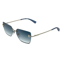 Sunglasses , Gold/Blue - OTHER