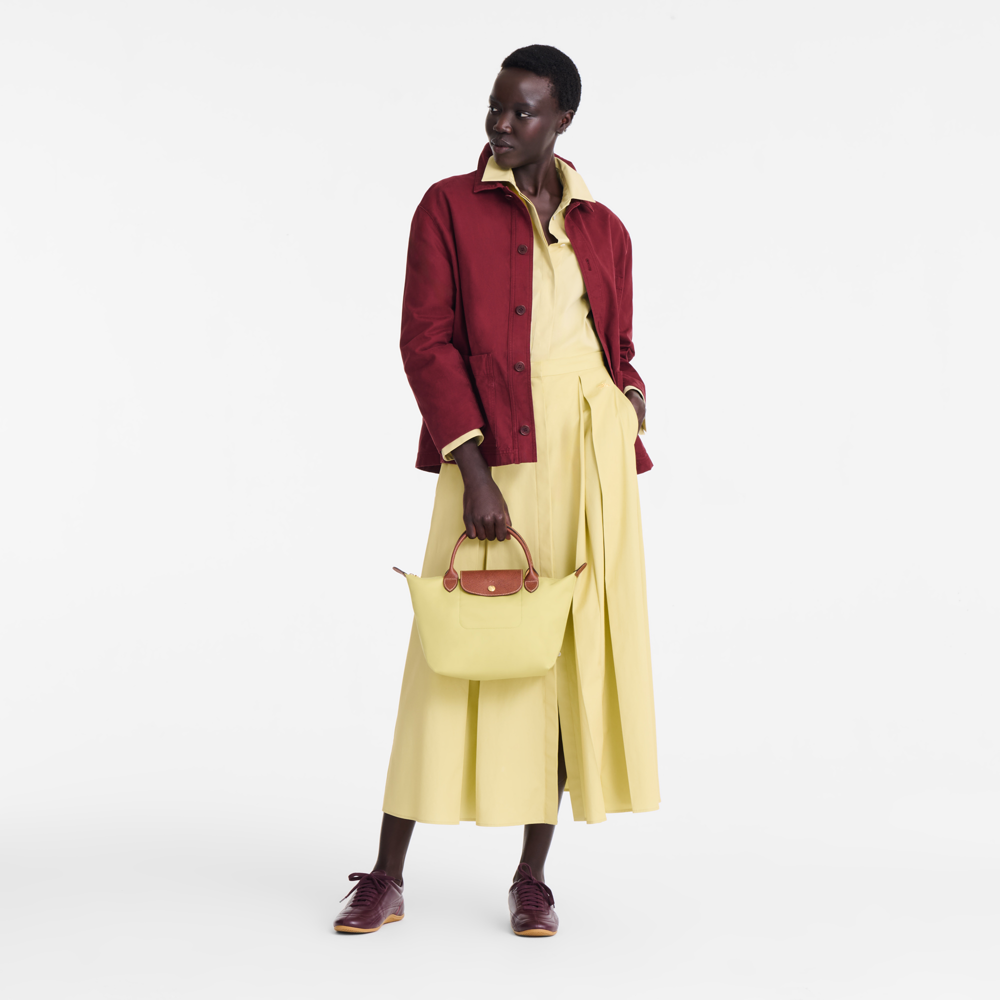 Le Pliage Original Handbag S, Pistachio