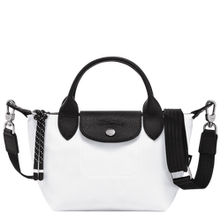 Handtasche XS Le Pliage Energy , Recyceltes Canvas - Weiss