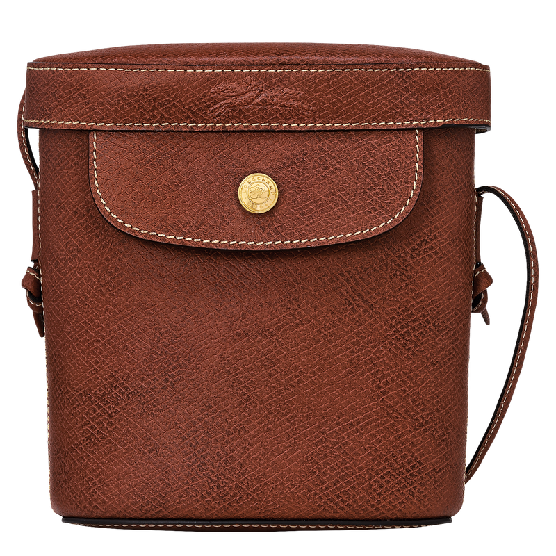 Sac bandoulière femme Messenger cognac de Collection Esprit Cuir