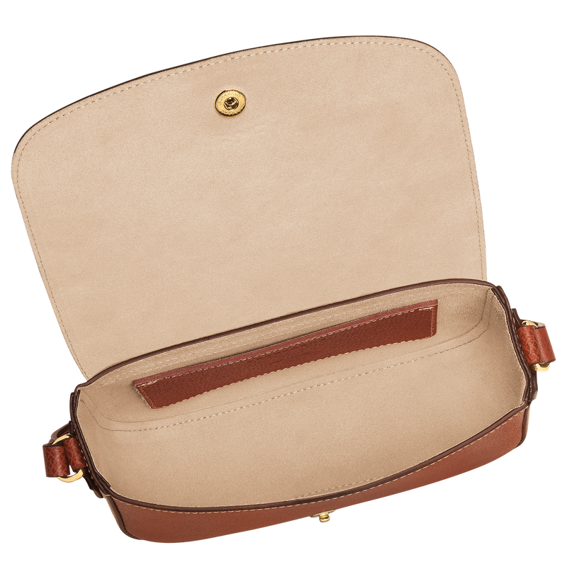 &Eacute;pure S Crossbody bag , Brown - Leather  - View 5 of 6