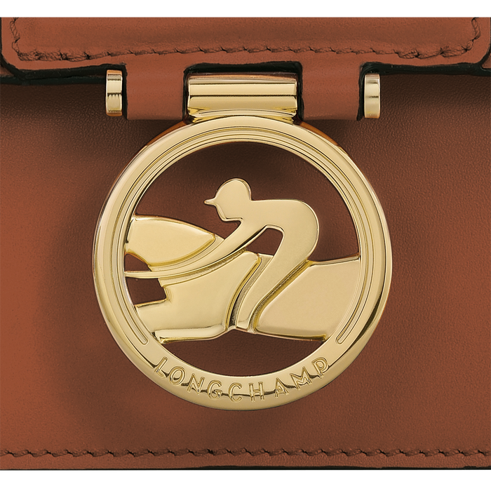 Box-Trot Crossbody bag XS, Cognac