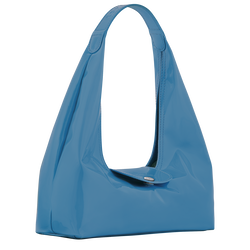 Le Pliage Xtra M Shoulder bag , Azure - Leather