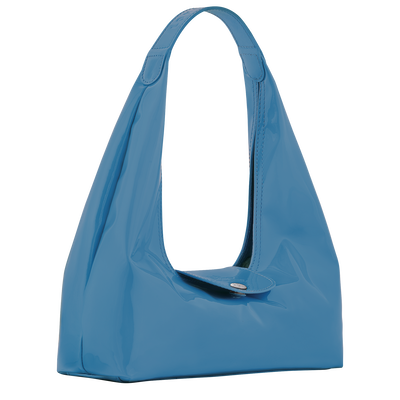 Le Pliage Xtra M Shoulder bag , Azure - Leather