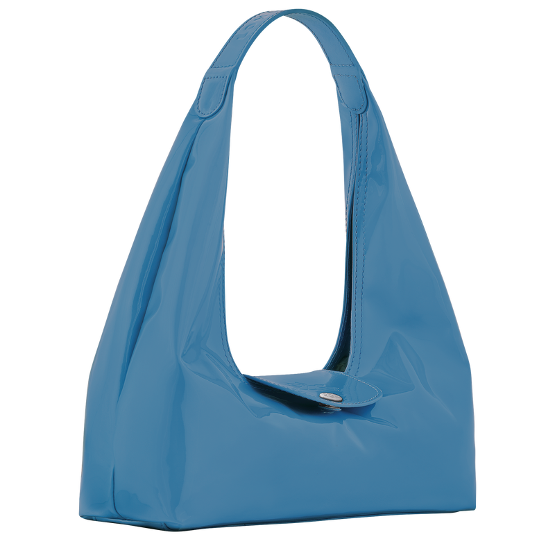 Le Pliage Xtra Bolso de hombro M , Cuero - Azur  - Vista 2 de 3