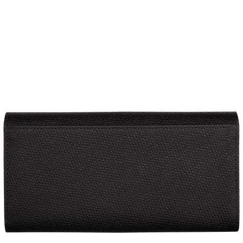 Le Roseau Continental wallet , Black - Leather - View 2 of  4
