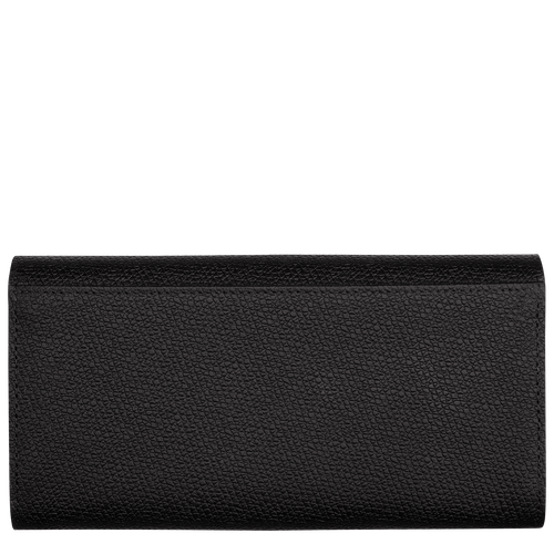 Roseau Continental wallet , Black - Leather - View 2 of  4