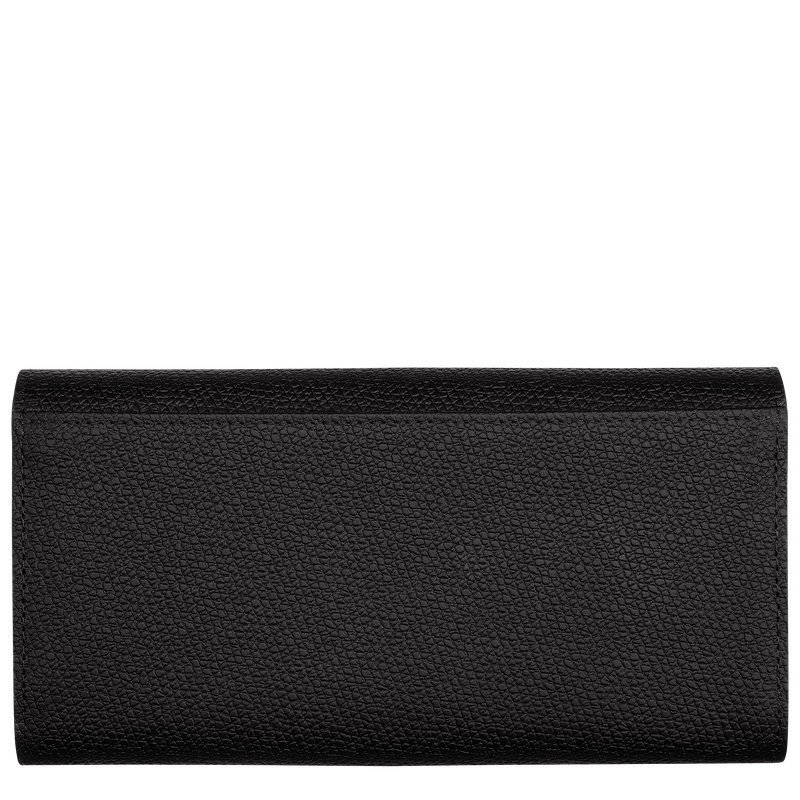 Roseau Continental wallet , Black - Leather  - View 2 of  4
