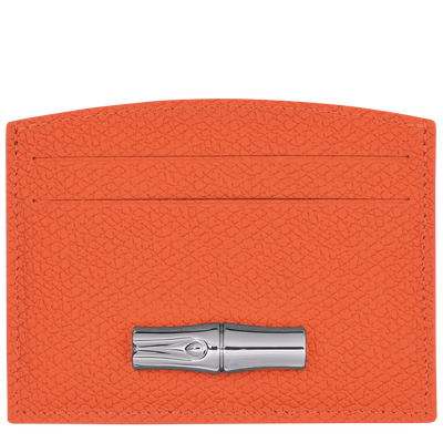 Le Roseau Card holder, Orange