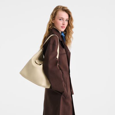 Le Cadence Shoulder bag L, Vanilla