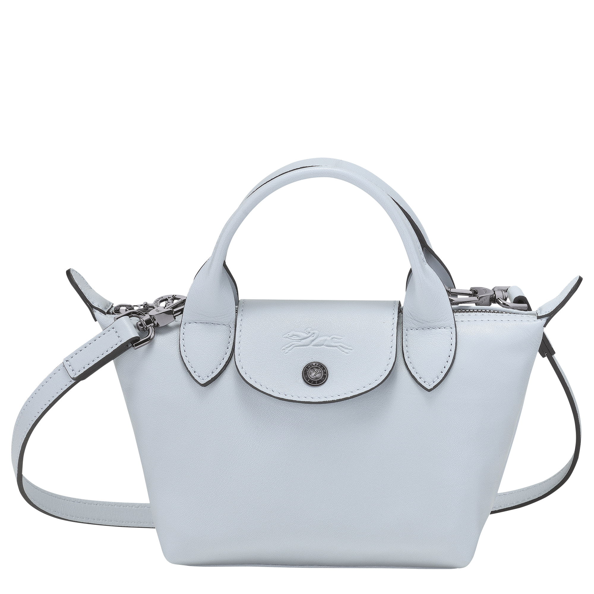 Top handle bag XS Le Pliage Cuir Sky 