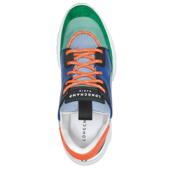 Collection Automne/Hiver 2023 Sneakers, Bleu/Orange