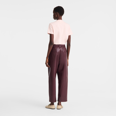 null Trousers, Burgundy