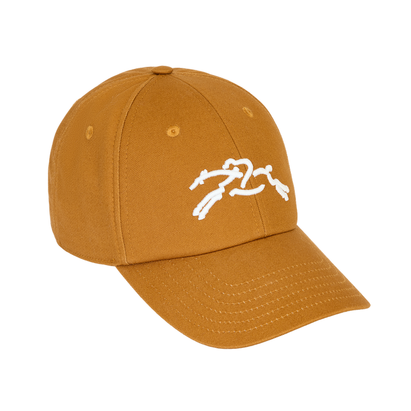 帽子 CARAMEL CAP L Cap Caramel - Cotton | Longchamp US