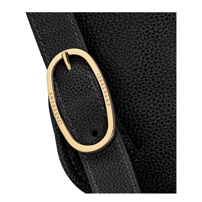 Mochila M Le Foulonn&eacute; , Pele - Preto  - Vista 6 de  6