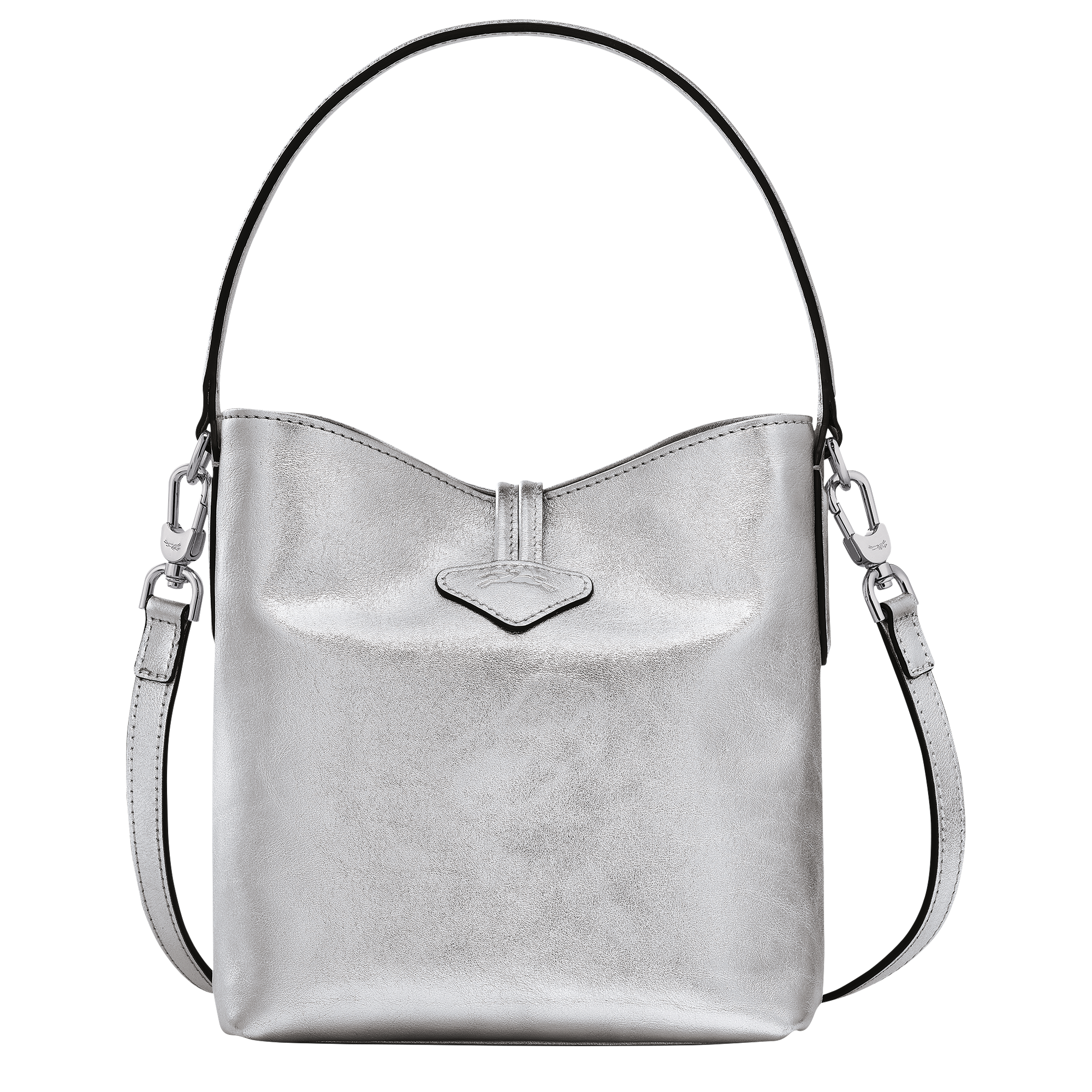 Roseau Sac seau XS, Argent
