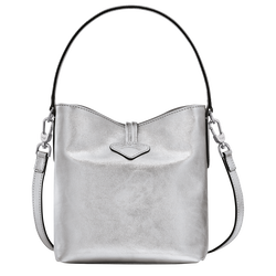 Roseau Sac seau XS, Argent