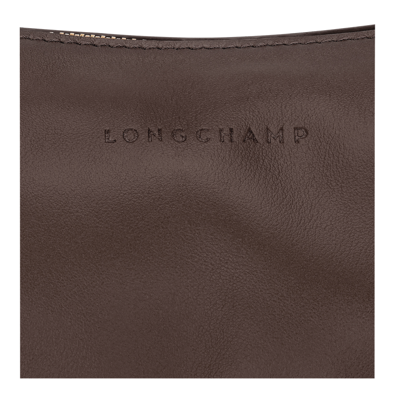 Borsa da spalla L Looong , Pelle - Moka  - View 6 of  6