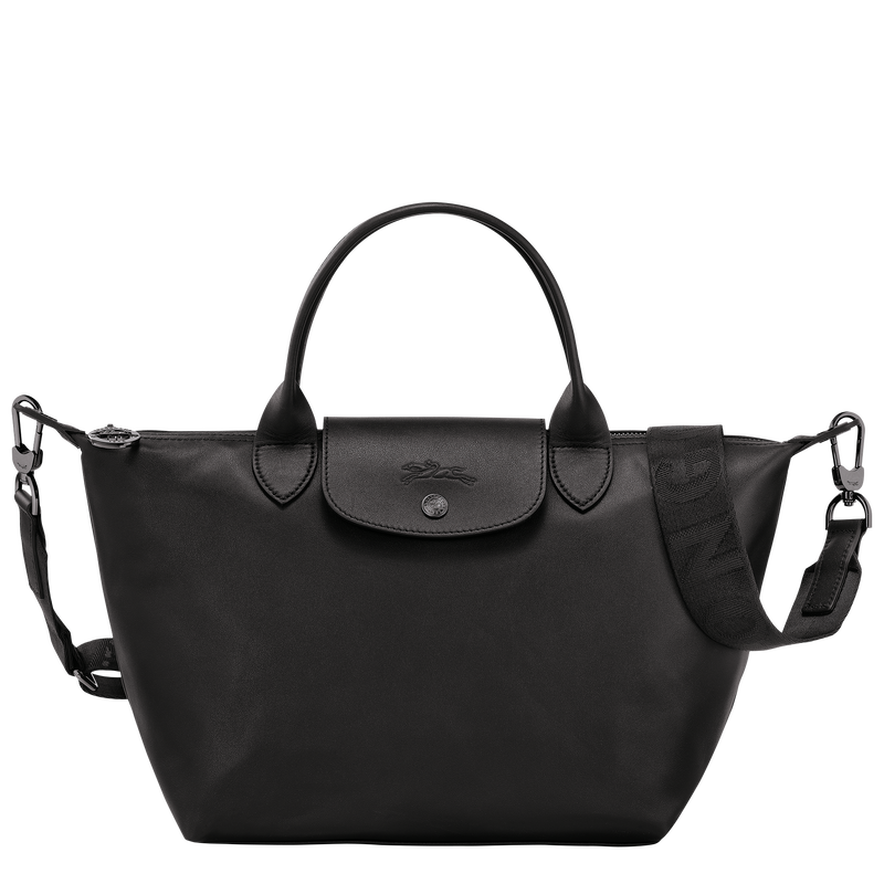 Handtasche S Le Pliage Xtra , Leder - Schwarz  - Ansicht 1 von 6