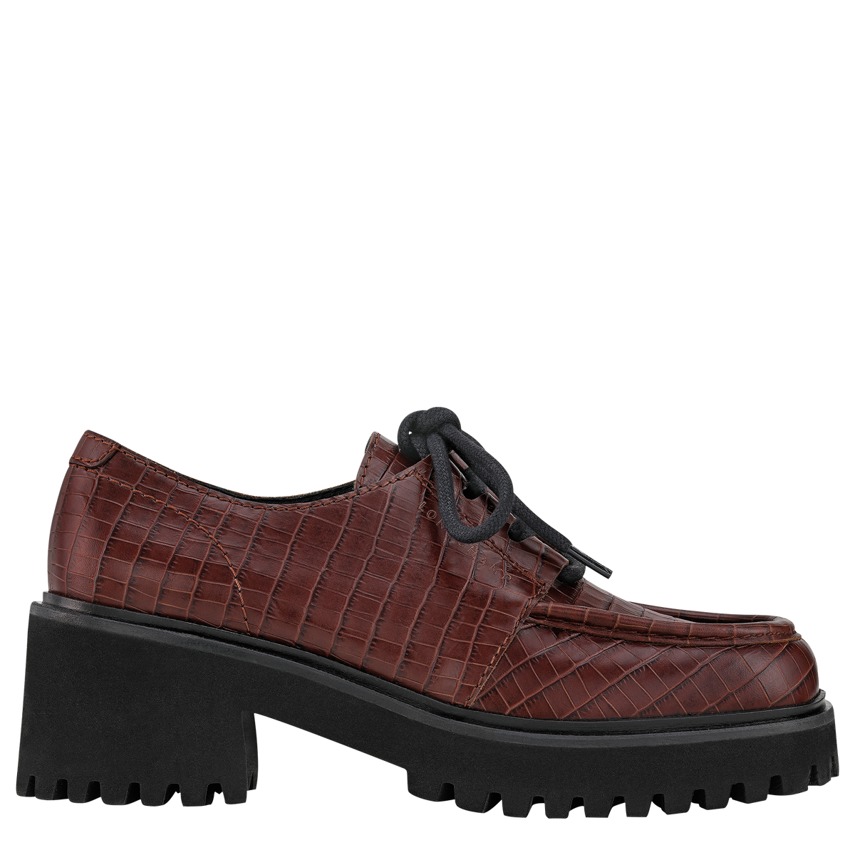 Женские туфли Longchamp La Voyageuse Derby 70355SKE, цвет: Pomegranate