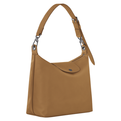 Le Pliage Xtra 半月形單肩包 M, 煙草色