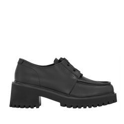 La Voyageuse Derby , Black - Leather