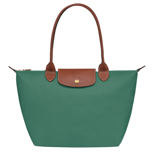 Le Pliage Original M Tote bag , Sage - Recycled canvas - View 1 of 5