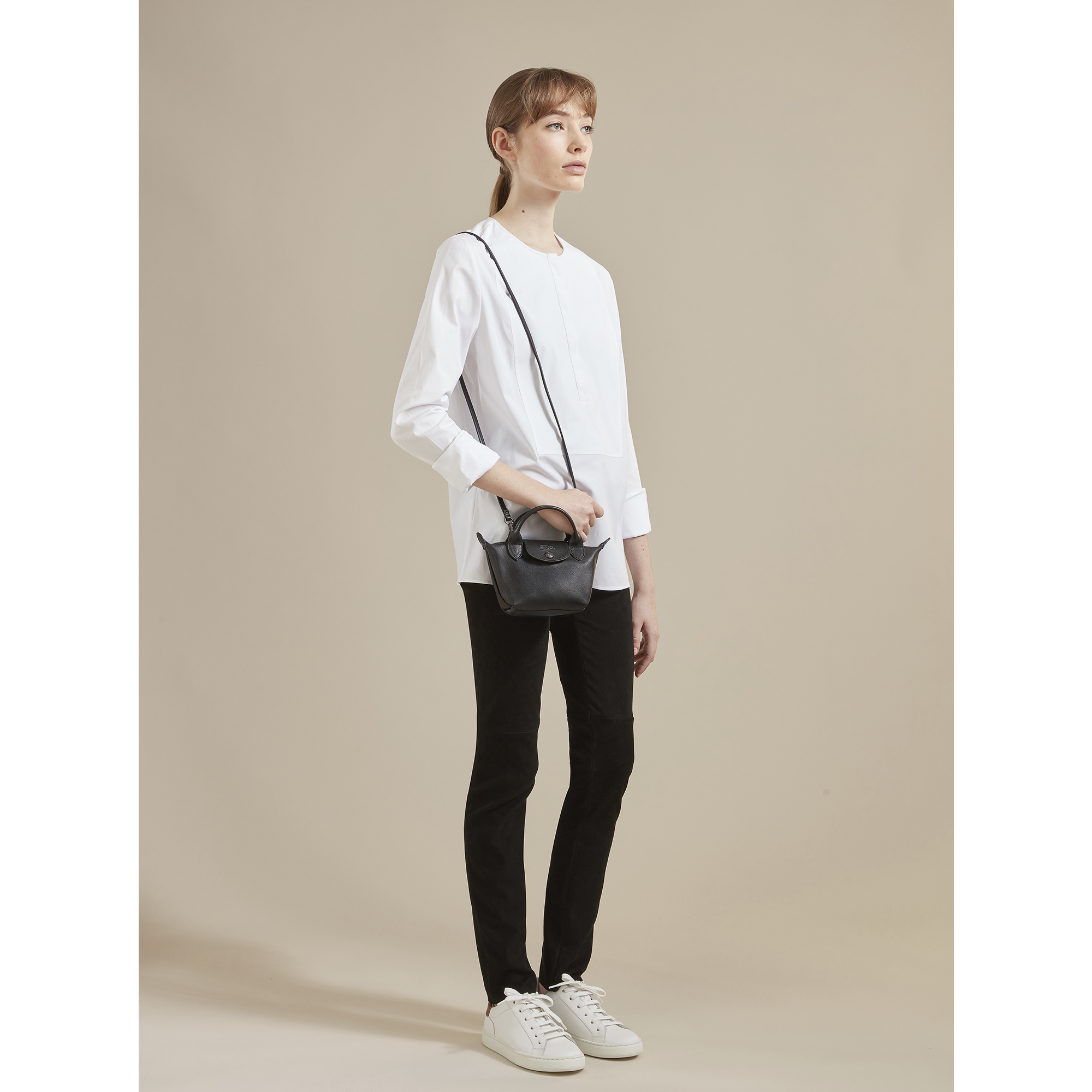 longchamp le pliage cuir