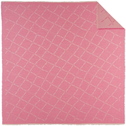 Le Roseau Stole , Marshmallow - Cotton blend