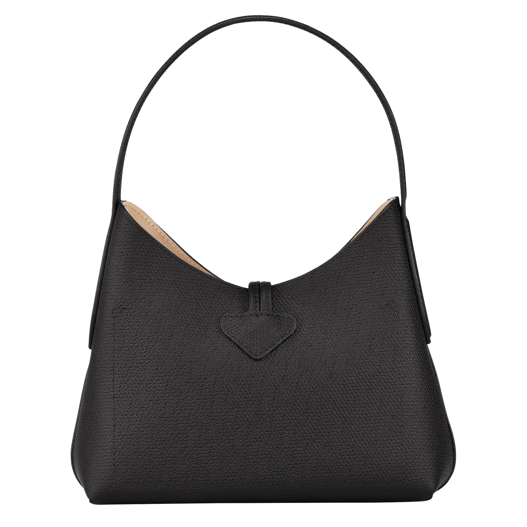 Roseau S Hobo bag Black - Leather (10152HPN001)