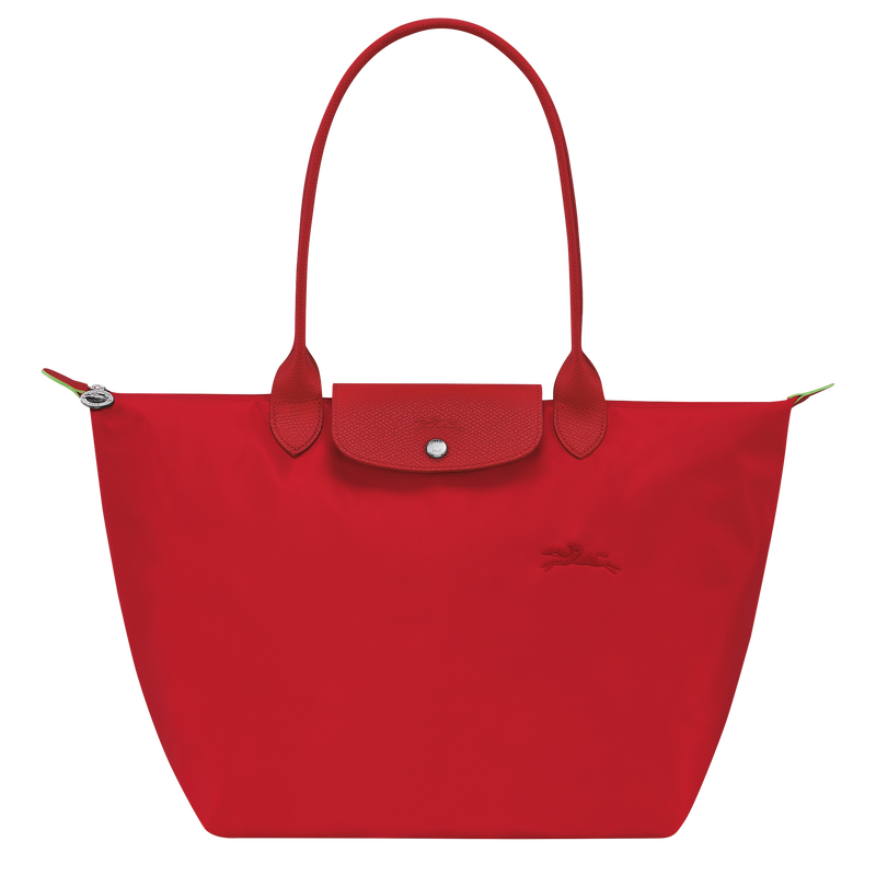 Le Pliage Green Bolso de hombro L , Lona reciclada - Tomate  - Vista 1 de 7