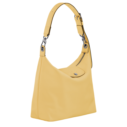 Sac porté épaule M Le Pliage Xtra , Cuir - Blé - Vue 2 de 5