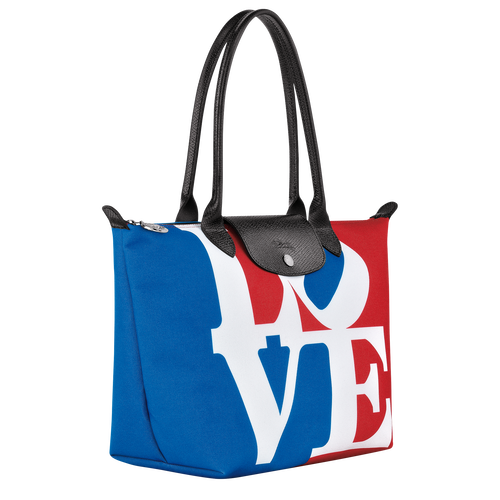 Longchamp x Robert Indiana M Tote bag , White - Canvas - View 3 of 6