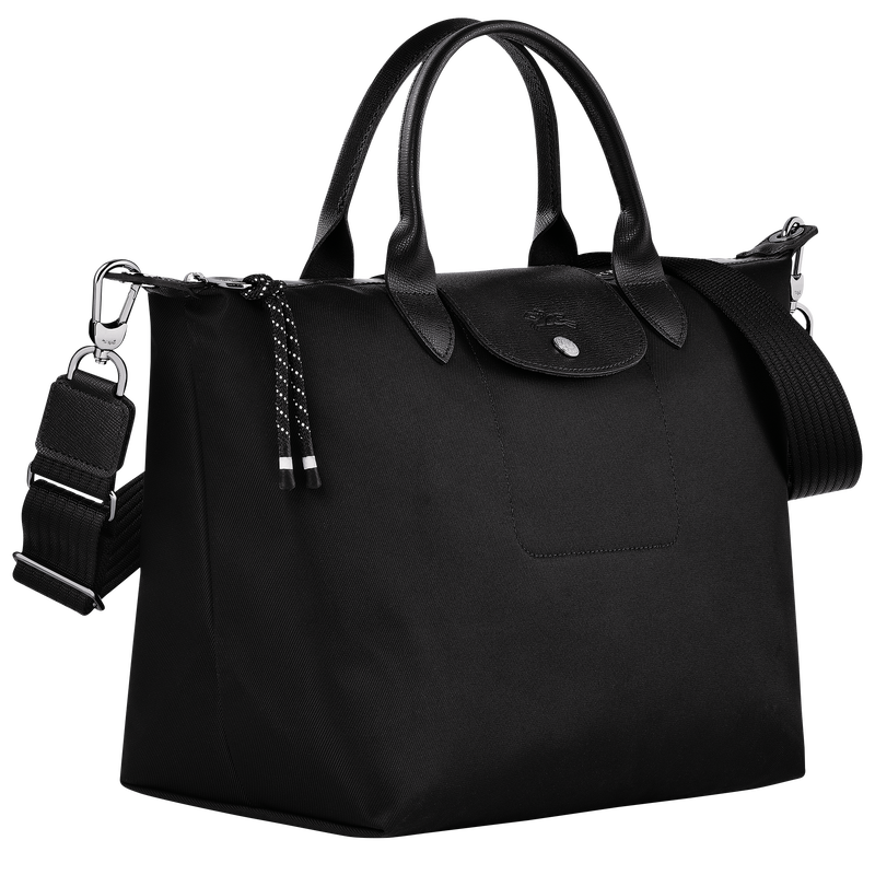 Le Pliage Energy L Handbag , Black - Recycled canvas  - View 3 of 6