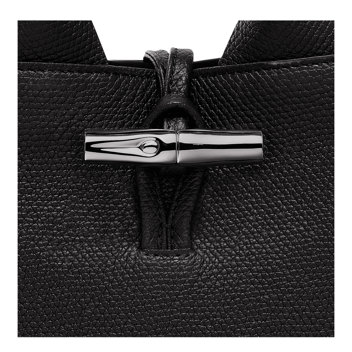 Женская сумка Longchamp Le Roseau XS, цвет: Чёрный — фото 7