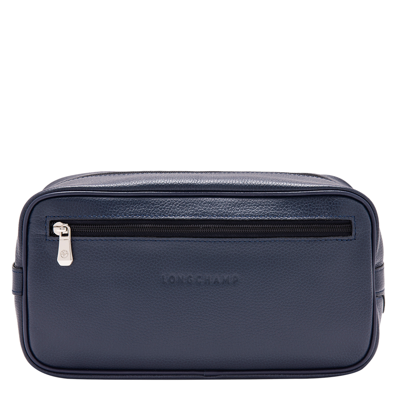 Beauty-case Le Foulonné , Pelle - Blu Navy  - View 1 of  3