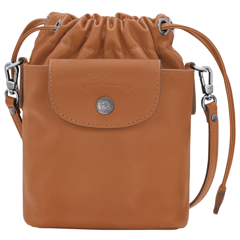 Le Pliage Xtra Buckettas XS , Cashew - Leder  - Weergave 1 van  6