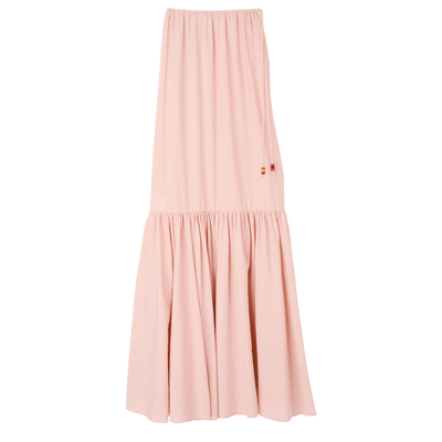 null Long skirt, Nude