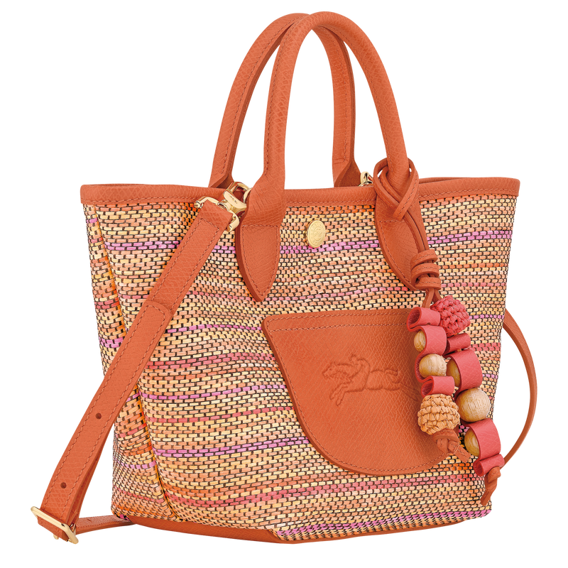 Le Pliage Collection Basket bag , Rainbow - Canvas  - View 3 of 5