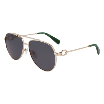 Lunettes de soleil , Autre - Or/Vert