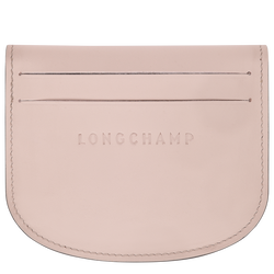 Épure Card holder , Petal Pink - Leather