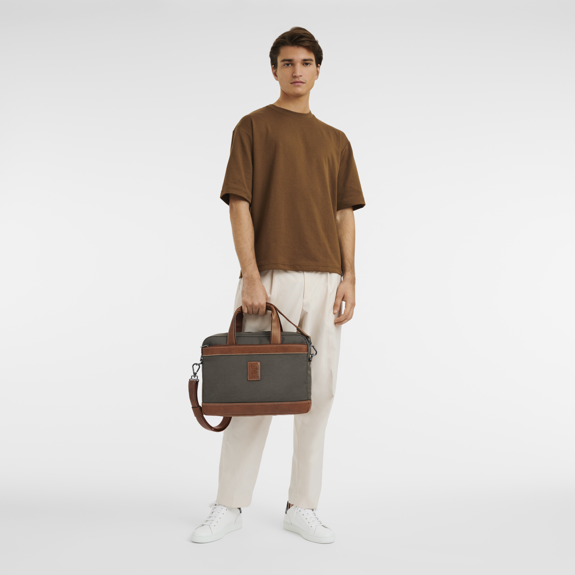porte document cuir longchamp